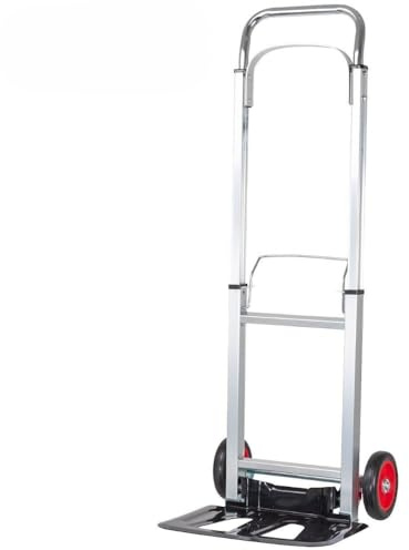 Alu-Sackkarre klappbar, Transportkarre, mit Vollgummireifen, 90kg Tragekr