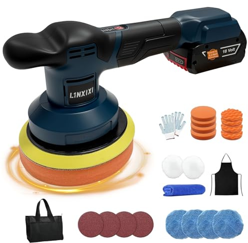 Akku Poliermaschine für Bosch Professional 18V, 6 Zoll Autopolierer