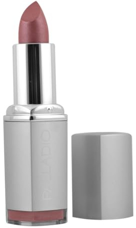 Palladio Herbal Lipstick, Rich Pigmented and Creamy, Infused with Aloe Vera, Chamomile & Ginseng, Prevents Lips from Drying, Combats Fine Lines, Long Lasting Lipstick, Pinky