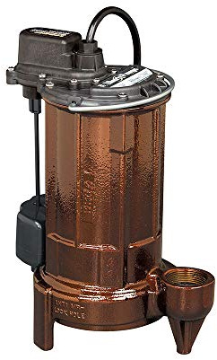 Liberty Pumps 287 1/2-Horse Power 1-1/2-Inch Discharge 280-Series Automatic Submersible Sump Pump with VMF Switch