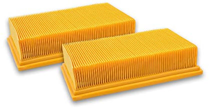 vhbw 2x Flachfaltenfilter Filter kompatibel mit Hilti VC-20, VC-40, VC 20 UM, VC 40 UM Staubsauger - Ersatz für 2607432033, D279015-XJ