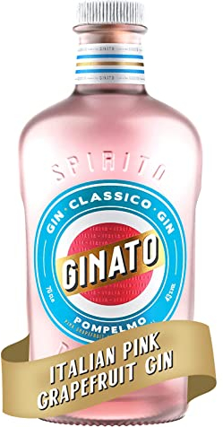 Ginato Pompelmo Italian Gin - Pink Grapefruit & Sangiovese Grape, 43% (1 x 0.7 l)