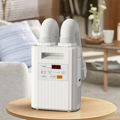 Calentador de manta portátil, cómodo aire caliente en la cama, secado del sudor, adecuado para el cambio climático, adecuado para todas las estaciones, puede secar zapatos, ropa, calentador de mantas,