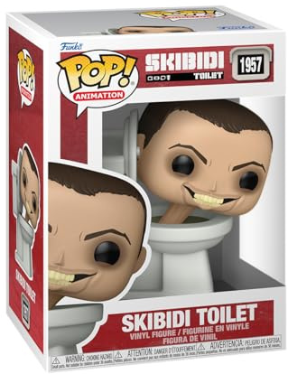 Funko Pop! Vinyl: Skibidi Toilet - Skibidi Toilet - Collectable Vinyl Figure - Gift Idea - Official Merchandise - Toys for Kids & Adults - Model Figure for Collectors and Display