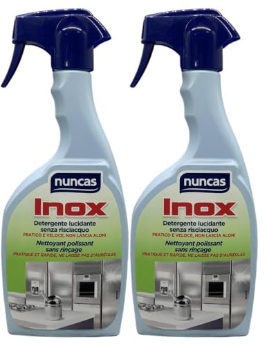Detergente Lucidante Senza Risciacquo, Pratico e Veloce, 500ml (2 Unità)