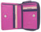 VISCONTI Portafoglio da Donna in Pelle Arcobaleno RB53 RFID blocco Bacca Multi