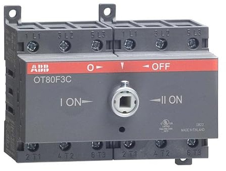 ABB OT63F3C SEZIONATORE 3P COMMUTATORE 63A