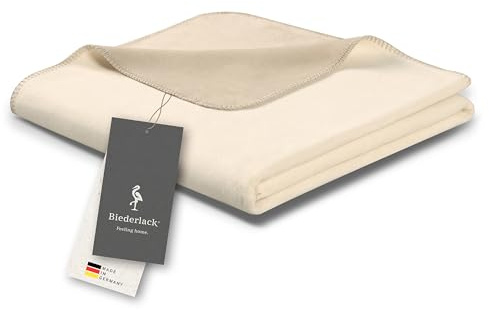 biederlack® weiche Wohndecke Cotton Doubleface, Sofadecke in 150x200 cm