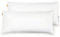 ComfortAce® 2er-Pack 40 x 80cm Weiches Komfortables, Atmungsaktives Mikrofaserkissen, Waschbar, Gefüllt mit Silikonisierten Hohlfasern, Weiß