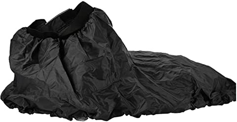 SUPYINI Kajak Spritzdecke, Verstellbarer Nylon Kajak Spritzrock, wasserdichte Abdeckung Wassersport Zubehör, Kajak Zubehör (Schwarz)