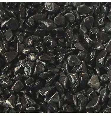 GHIAIA GHIAIETTO DECORATIVO NERO 5KG GRANULOMETRIA 4-6 MM ACQUARIO DOLCE