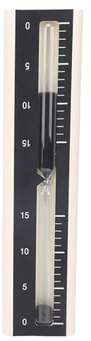 Plyisty Temporizador de para Sauna, Reloj de de Madera de 15 Minutos, Reloj de Montado en la Pared, Ideal para Sala de SPA y Sauna en Casa