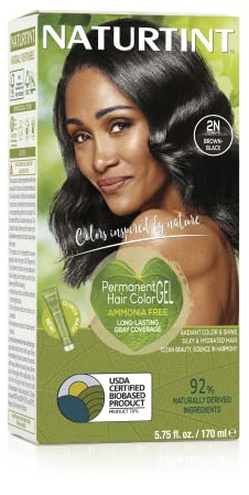 NATURTINT 2N Brown Black Hair Color, 5.07 FZ