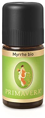 PRIMAVERA Ätherisches Öl Myrrhe bio 5 ml - Aromaöl, Duftöl, Aromatherapie - entspannend, ausgleichend - vegan