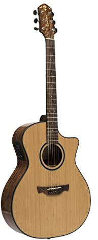 Crafter Western-gitarr STG-G20-CE EDIT stort auditorium med Cutaway, föramp och fodral