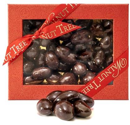 Walnut Tree – Gourmet Brazil Nuts Gift, Covered in Rich Dark Chocolate – Handpacked in the UK – Great Taste Award Winner – Luxury Gift Selection, Birthday, Anniversary, 300g