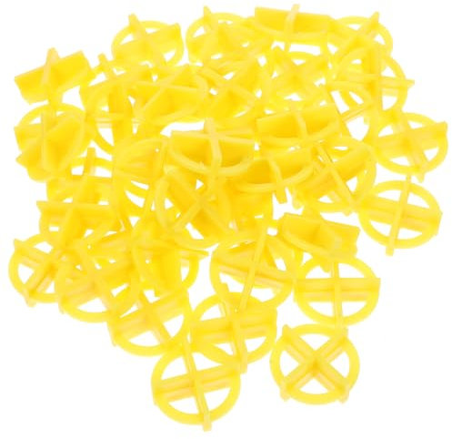 Hemobllo 200pcs Material Tile Levelers Cross Spacing Tools for Floor Wall Tiles Home Tiling Spacers