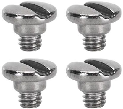 4 pezzi di viti per piastra dell’ago della macchina da cucire, set di viti di ricambio per piastra dell’ago per XR3773 GX37 SM1704 XM1010 XM2701 Intl LX3817, viti in metallo