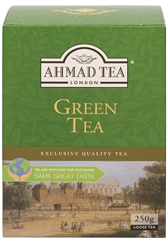 Ahmad Tea, Green tea, Loose Tea 250 gr, Type d'ID du produit: upc