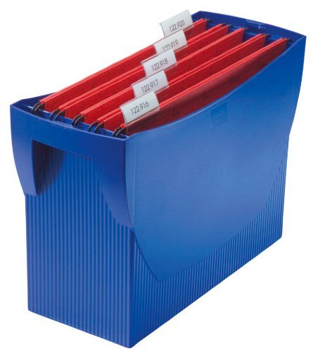 HAN Hängemappenbox SWING 1900 Spar-Set (blau, Hängemappenbox + Hängetaschen)