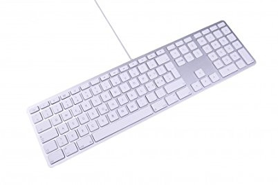 LMP USB numerische Tastatur KB-1243 Silber - Layout ungarisch