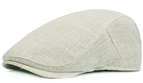 KeepSa mäns ren hampa platt keps Gatsby Ivy Irish Hat Newsboy toppig mössa