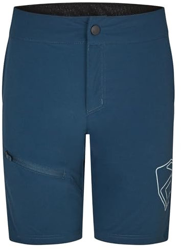 Ziener Kinder Natsu Outdoor-Shorts/Rad- / Wander-Hose - atmungsaktiv,schnelltrocknend,elastisch, hale Navy, 140