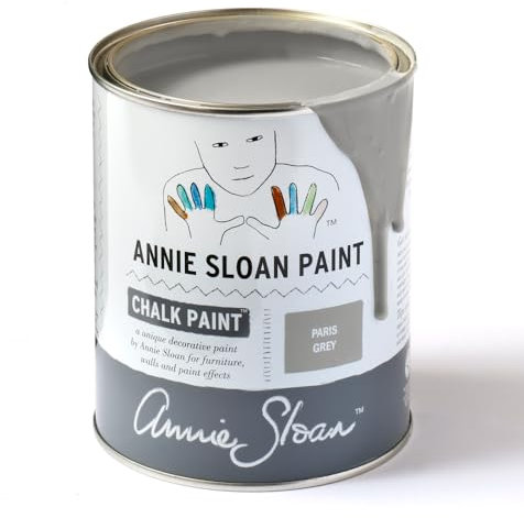 Priory Polishes Annie Sloan Paris Grey Chalk Paint (1 Litre)