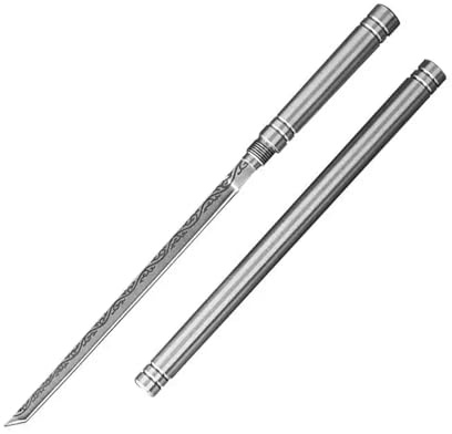 GOUDI Couteau à fruits polyvalent avec gaine, éplucheur de fruits de poche, outil de camping portable en plein air