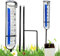 Pluviómetro Exterior, 17 cm Pluviómetro Jardin de Gran Capacidad para Exteriores Pluviómetro Medidor de Lluvia Exterior Desmontable para Césped, Valla, Terraza, Decoración de Jardín y Regalo para Jard