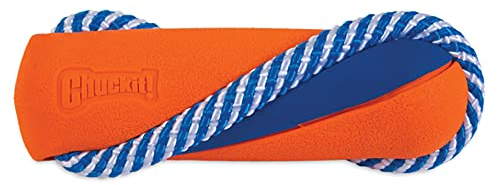 Chuckit Ultra Bumper Tug Dog Toy Double Play Outplay Ordinary Toss-It Or Tug-It