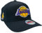 Mitchell & Ness NBA Classic Red Eazy Snapback Cap Los Angeles Lakers Black