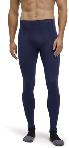 FALKE herr Baslager Underdel Warm Long M Ti funktionellt garn snabbtorkande 1 del, Blå Space Blue 6116, S