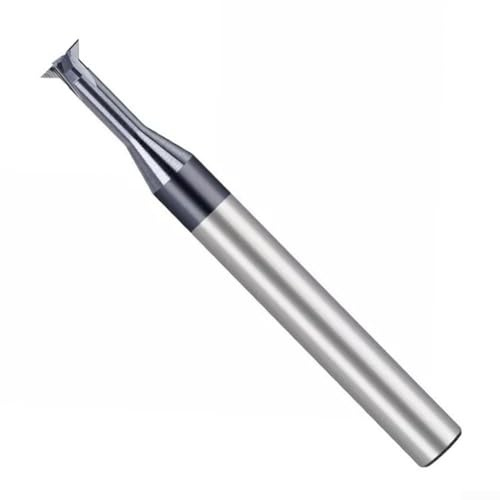 Dovetail Milling Cutter, 60 Degree General Purpose Straight Shank Carbide End Mill For General Ferrous And Nonferrous Metals