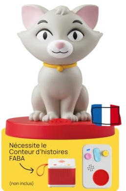 FABA Personaggio Sonore – La farandole des Animaux – Musica e canzoni, Bambini 0+ Anni, da ascoltare con FABA Storie e FABA+, Gioco educativo, Versione francese