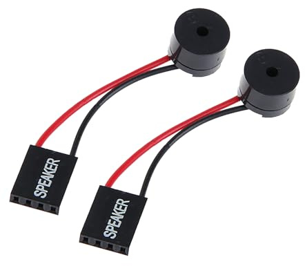 Aurgiarme Altavoz de placa base integrado PC para arranques claros y sonidos de advertencia en computadoras accesorios alerta sonido