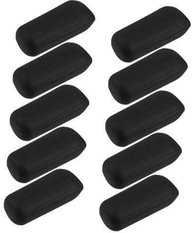 VICASKY 10pezzi Copribottiglie in Silicone Manicotti Perdite Riutilizzabili Per Toeletta Protezioni Morbide Ed Elastiche Per Shampoo Balsamo Lozione e Contenitori Per Viaggi e Bagagli