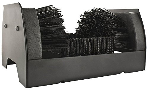 Yaktrax Boot Scrubber Boot and Shoe Scraper Brush, Black