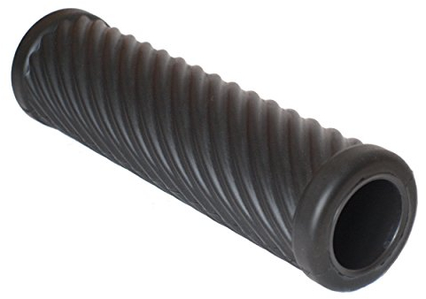 PINOFIT® Faszienroller WAVE die schlaue MASSAGE- und THERAPIE-ROLLE in 6 trendigen Farben,inkl. Übungsanleitungsheft (WAVE BLACK)