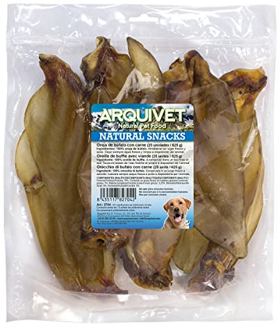 Arquivet Oreille de Buffle à la Viande (Sac 25 unités)
