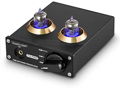 Mini HiFi MM Phono Stage Giradischi Preamplificatore Stereo Audio Vacuum Tube Preamplificatore