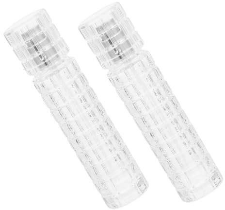 MAGICLULU 2pcs 30ml Glass Cocktail Atomizer Sprayer Crystal Glass Bitters Spray Bottle for Bars Refillable Misting Sprayer for Cocktails and Mixology