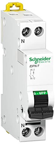 CABLEPELADO Interruptor Automático Magnetotérmico residencial iDPN F | Normas EN 60898-1, CEI 60947-2, CEI 60529 | 6kA | 1P + N | CURVA C | IP20 | 16A