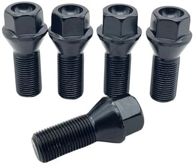 36136781151, pernos de llanta de rueda M14 mm x 1.25 pulgadas, OE Factory Lug Studs compatibles con F30 F35 F10 F25 X3 E70 X5, paquete de 5