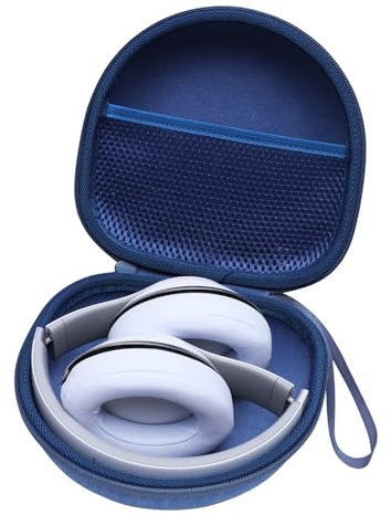 L LTGEM Hard Headphone Case for Anker Soundcore Q20i Beats KVIDIO JLab TOZO Foldable Headphones Blue