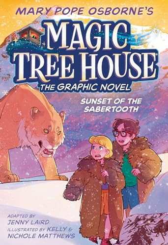 Sunset of the Sabertooth Graphic Novel (Magic Tree House Graphic Novels)