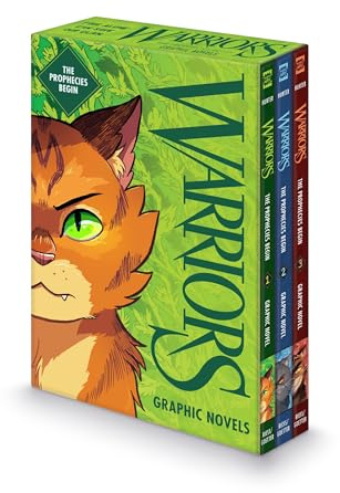 The Warriors Graphic Novel Box Set: The Prophecies Begin: The Complete First Arc, Books #1-#3