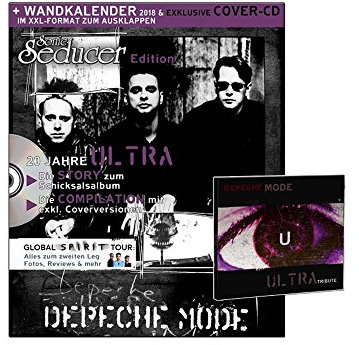 Depeche Mode Wandkalender im XXL-Format zum Ausklappen (999 Ex.) + Sonic Seducer Edition Depeche Mode + exklusive Ultra Tribute CD + alle Infos zum Album Spirit und Teil 2 der Global Spirit Tour
