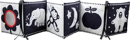 What Does Baby See? a High-Contrast Soft Cloth Book for Babies (Brain Development, Tummy Time)