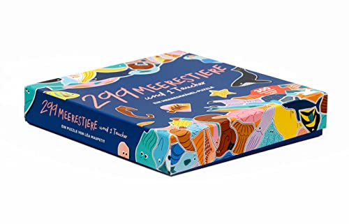 299 Fische und 1 Taucher - Ein Meeresknäuel-Puzzle